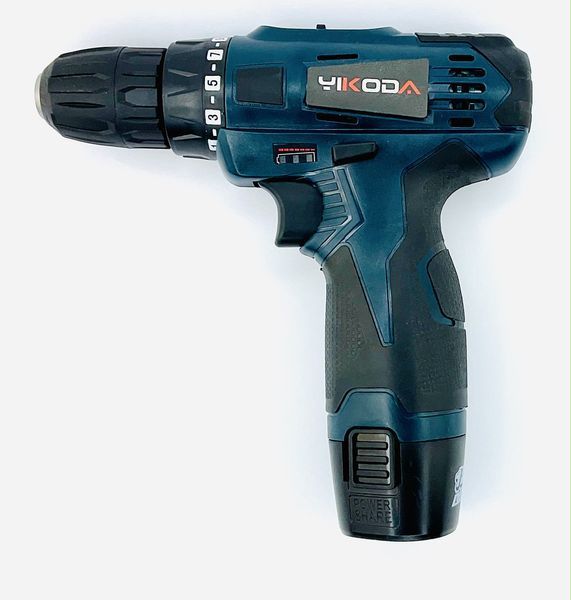 Шуруповерт Yikoda S5150-YK-Y12-2S-LAN з двома акумуляторами 12 V та кейсом S5150-YK-Y12-2S-LAN фото